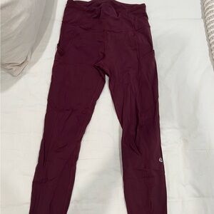 Lululemon fast and free high rise thermal tight 28”